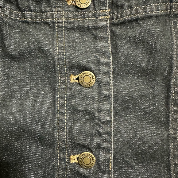 Lauren Jeans Co by Ralph Lauren Vintage Denim Mini Skirt Sz 6 - Picture 5 of 9
